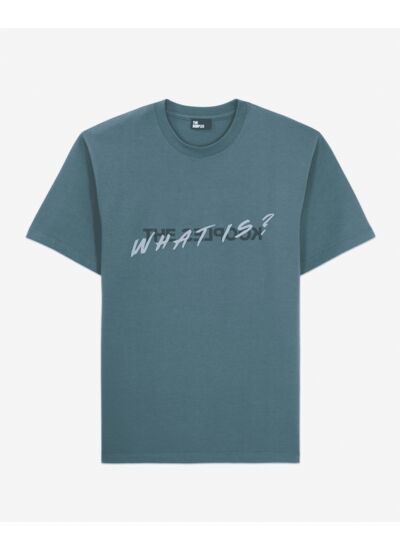 T-Shirt What Is Bleu Profond Homme