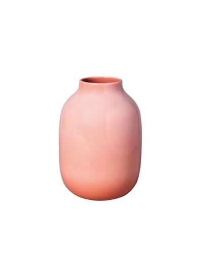 Perlemor Home - Grand vase, rose pâle, en porcelaine haut de gamme