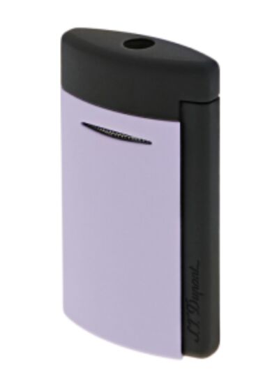 Briquet Minijet finition noir mate / lilas