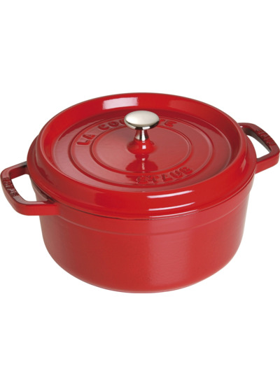 Cocotte 24 cm cerise second choix