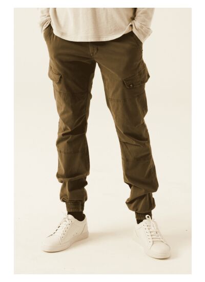 Men Pants Green