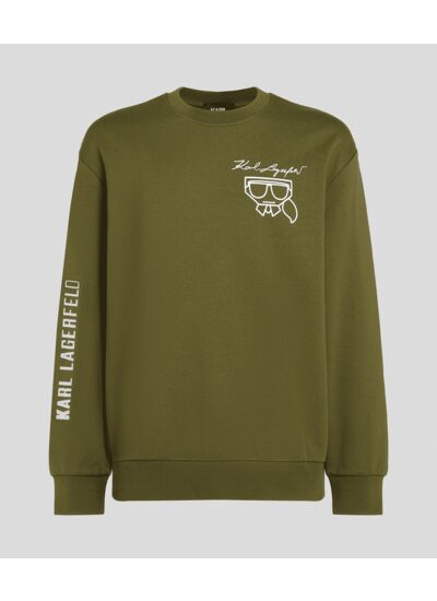 DOUBLE LOGO SWEAT-SHIRT HOMME