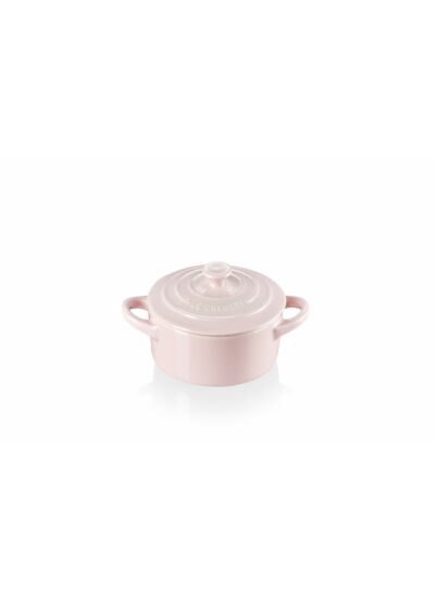 Mini cocotte 10cm en céramique chiffon pink