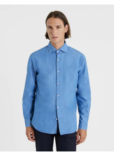 Chemise Aristote bleue