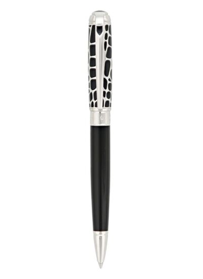 Gamme Orfèvre - Stylo bille Dandy Noir, laque noire - palladium