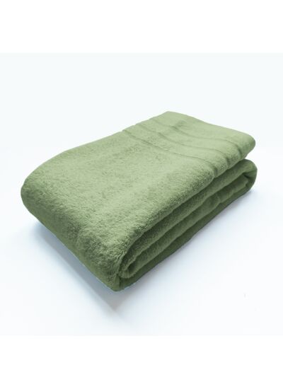 Drap de bain DODO MINERAL - Coloris VERT ANIS