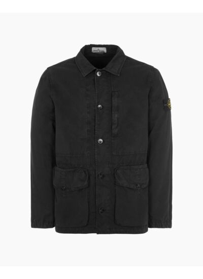 VESTE OLD TREATMENT NOIR STONE ISLAND