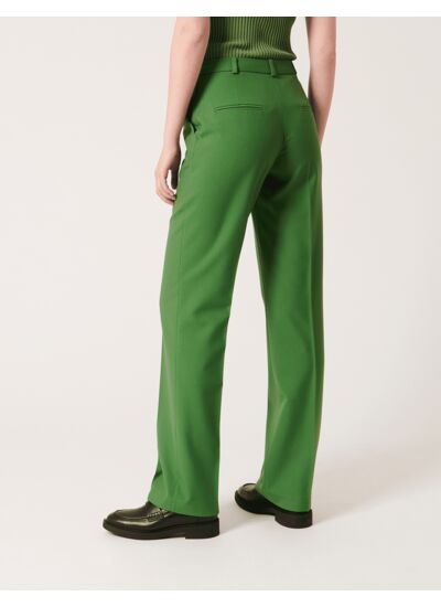 Pantalon Peete-Pantalon droit vert