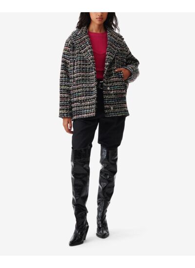 Manteau Multicolore En Tweed Judit