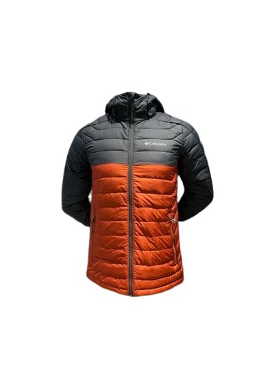 White Out FS Hooded Jacket Homme Orange et Noir