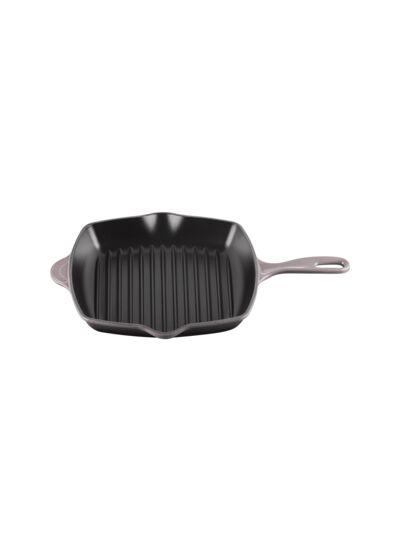 Skillet gril carré 26cm en fonte émaillée flint