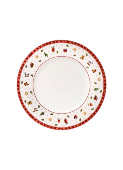 Toy’s Delight - assiette plate, blanche, Ø 27 cm