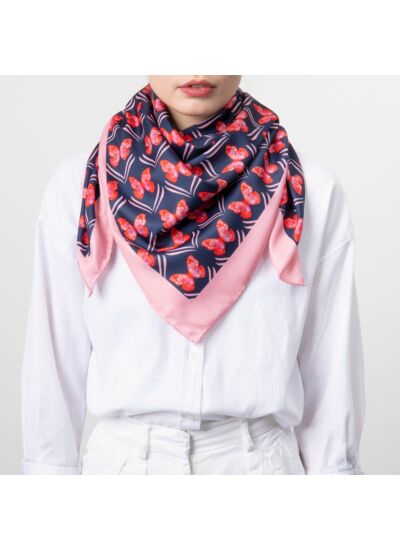 Foulard Pontia Navy