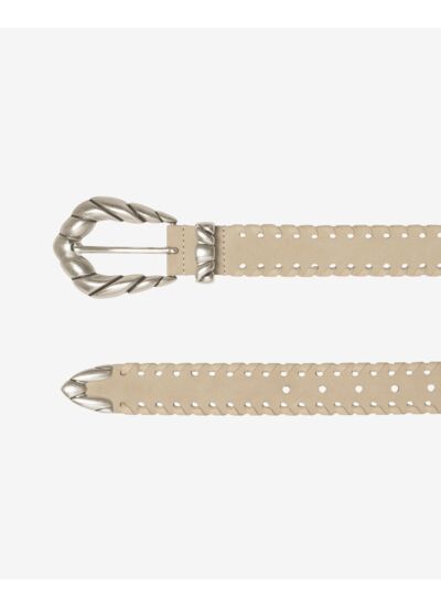 Ceinture En Cuir Embella Suede Braid