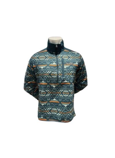 M Fox Glacier  FS Printed Half Zip