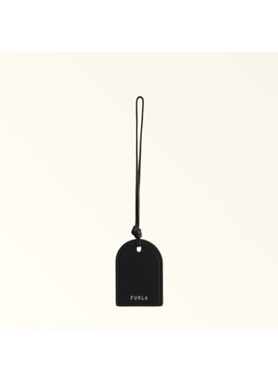 FURLA GIOVE LUGGAGE TAG - VITELLO SORRENTO