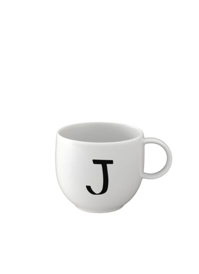 Mug Letters J 13x10x8cm