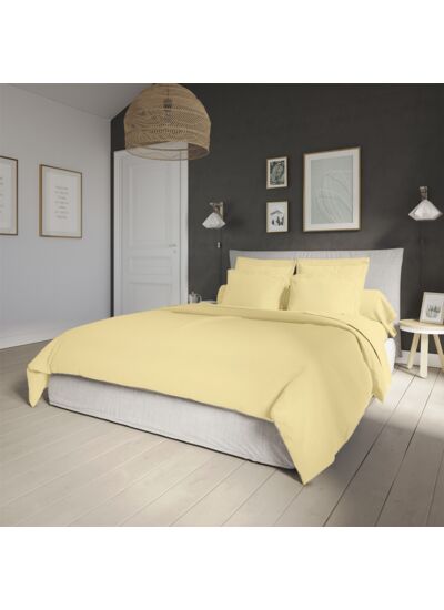 Housse de couette Influence Percale Mimosa