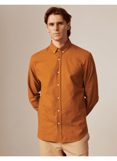 Chemise gaspard camel