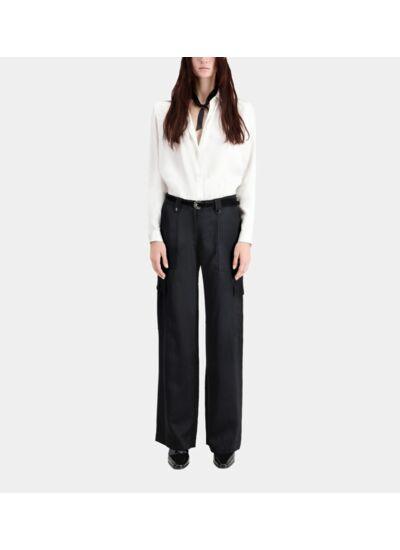 Pantalon Details Poches Femme