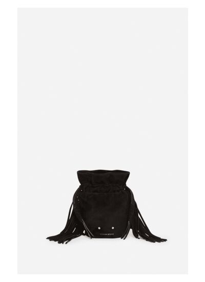 Mini Sac Bourse Othilia En Cuir de Chèvre Velours