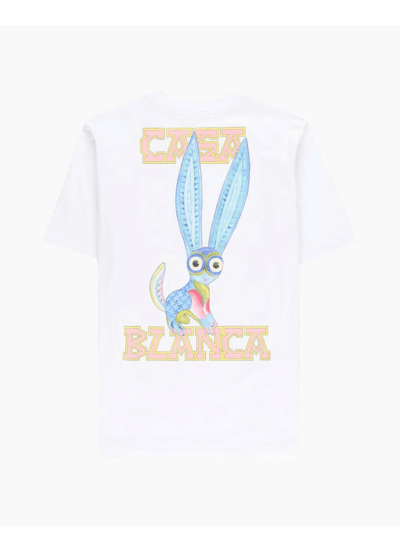 Tee-Shirt Blanc Casablanca 8 Souvenir