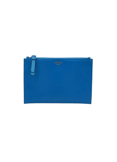 Lettrines de Lancel - Pochette Zippee - Bleu Royal