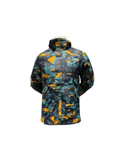 Nordic Point  FS Printed IC Jacket Homme Bleu et Jaune