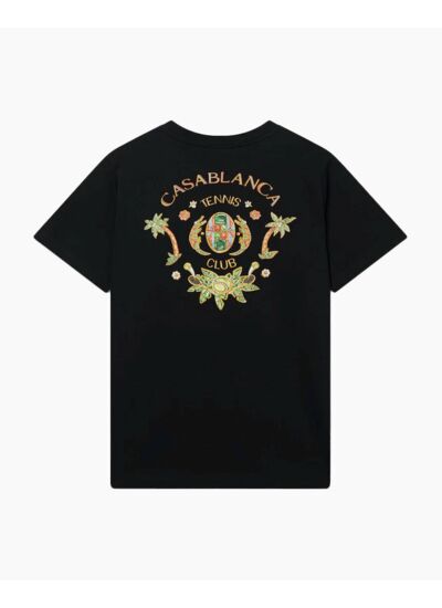 Casablanca - Tee Shirt Joyaux D'Afrique Tennis Club - Black