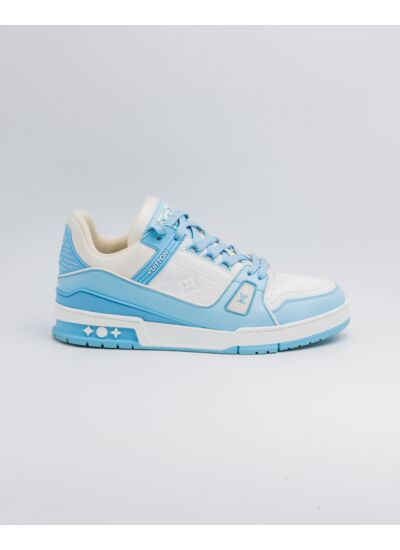 Louis Vuitton Trainer Low White Sky Blue