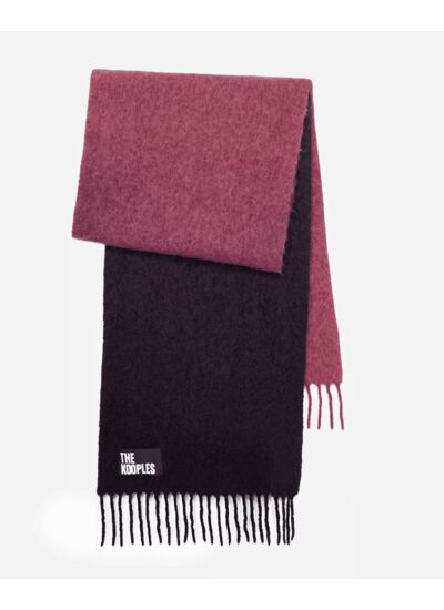 Tie And Die Scarf With Fringes