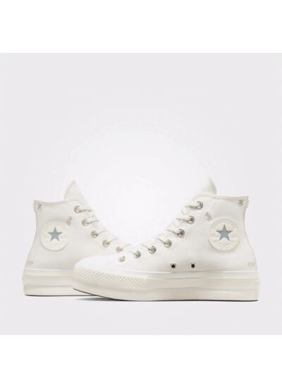 Chuck Taylor All Star Lift Hi Vintage White/Cocoon Blue