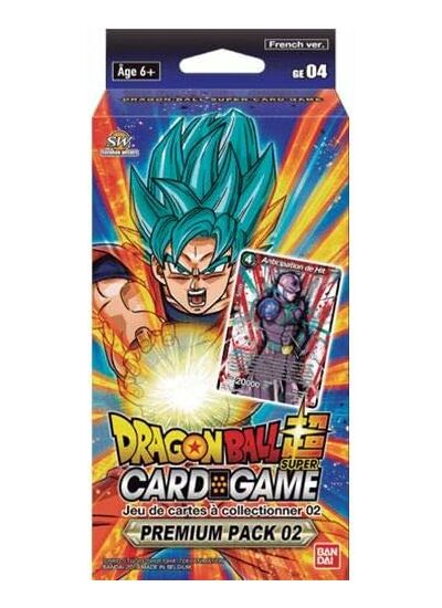 Dragon Ball Super Card Game Premium Pack 02 GE04 Anniversary - Edition française