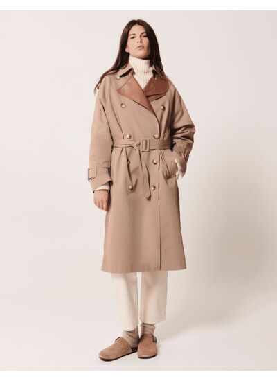 Trench Tadae Mastic en Coton