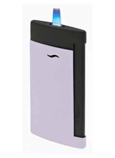 Briquet Slim 7 Finition noire mate / lilas