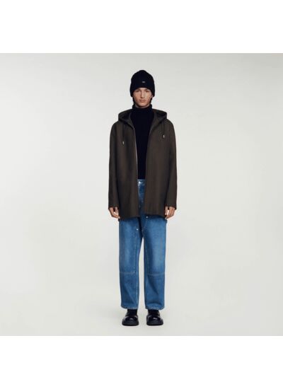 Manteau à capuche