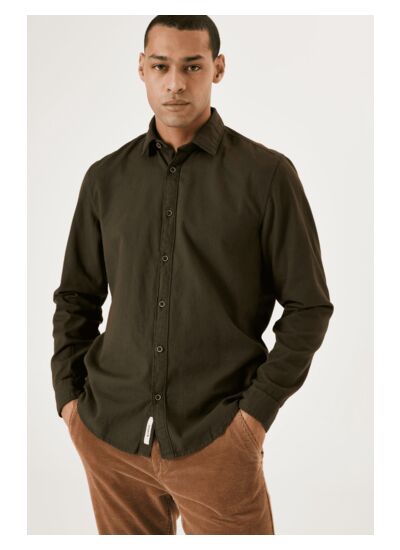 Men Shirt Green