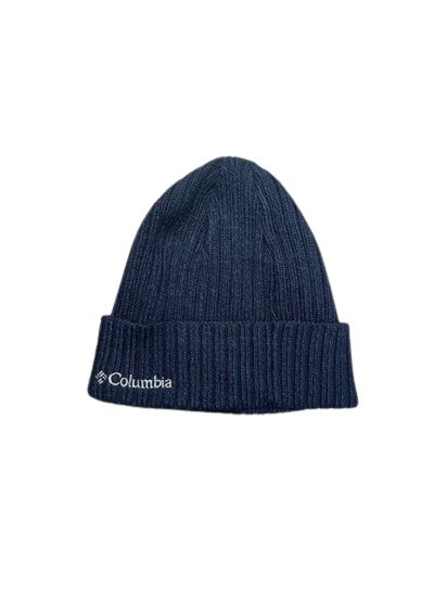 Crackling Logs  Beanie Bleu marine