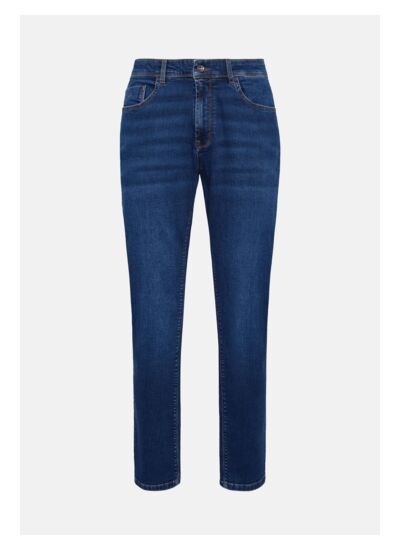 Jean en Denim Extensible Foncé