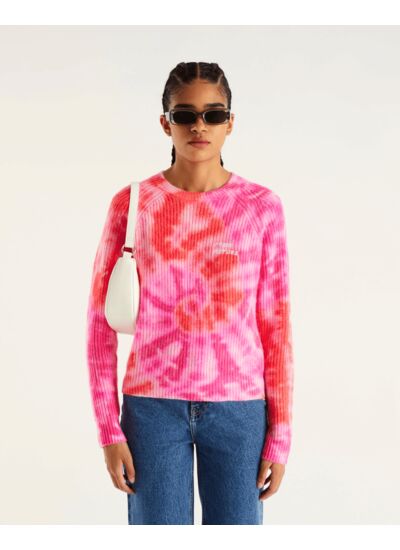 Col Rond Court Tie & Dye From Future 4 Fils