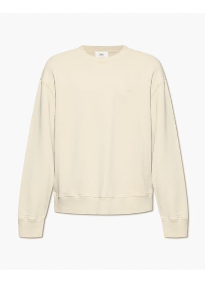 AMI Paris FADE OUT CREWNECK Beige