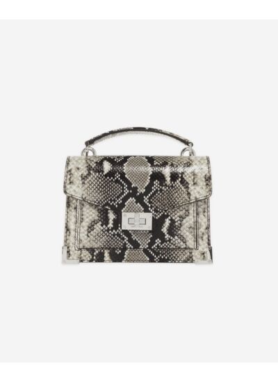 Sac Cuir Embosse Lezard Small