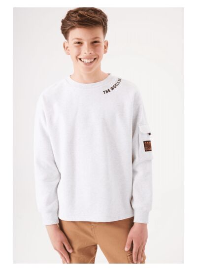 Boys Sweater Gray