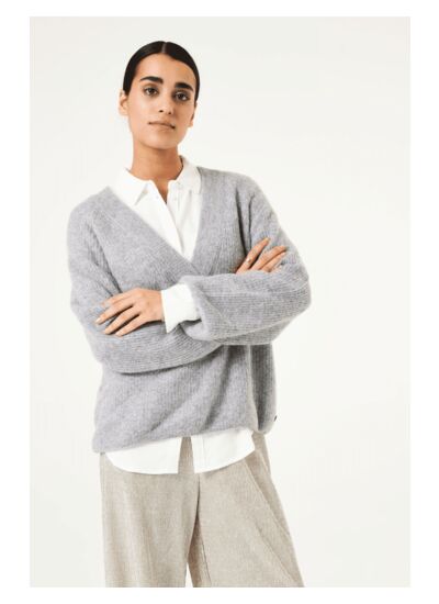 Women Sweater Gray