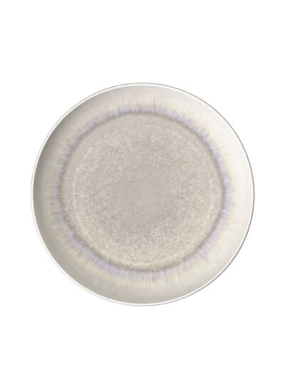 Perlemor Sand - Assiette plate, beige, en porcelaine haut de gamme