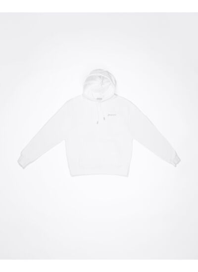 Hoodie - Le sweatshirt Brodé - White