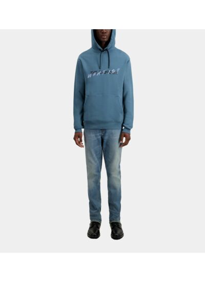 Sweatshirt À Capuche What Is Bleu Profond Homme