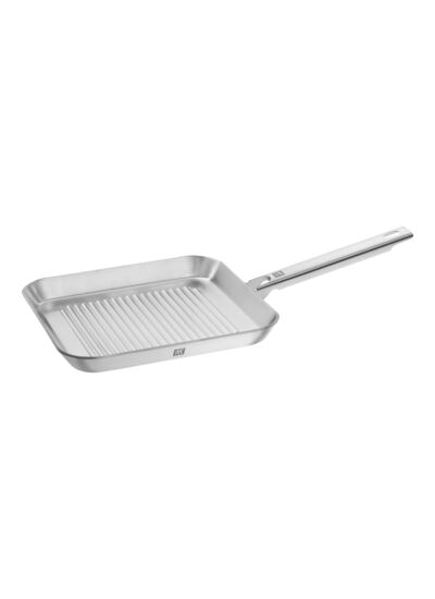 Gril 24 cm, Inox 18/10, Argent