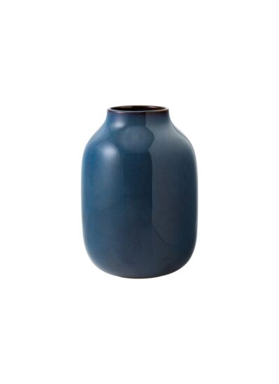 Lave Home - Grand vase haut, bleu, en grès