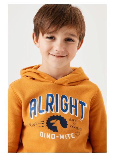 Boys Sweater Orange